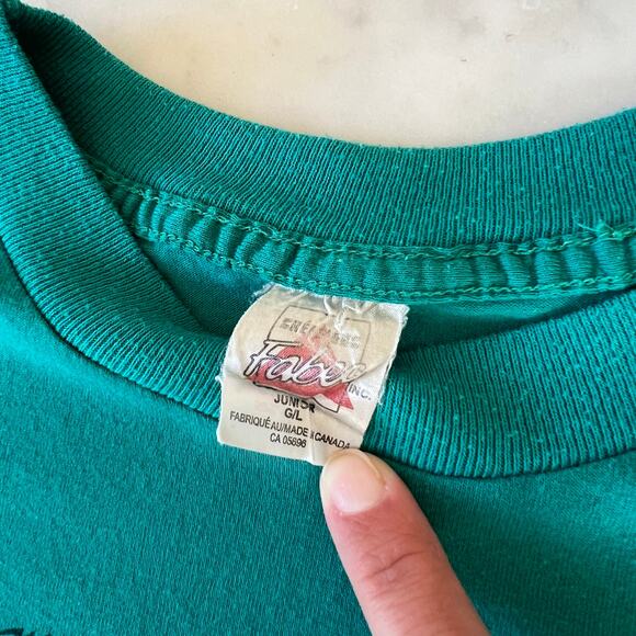 Vintage Kids' Niagara Falls Canada Teal T Shirt / Kid's M/L / 8 - 10 - Picture 3 of 6